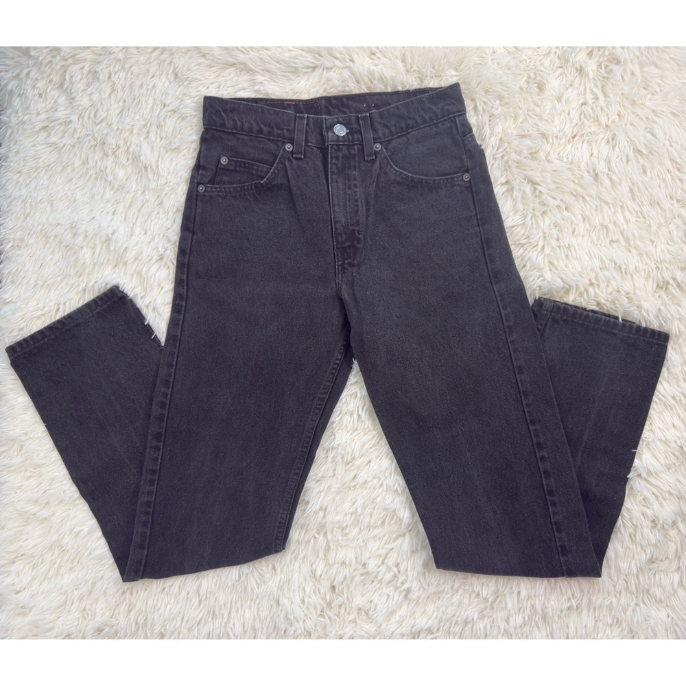 Vintage Levi’s | 505s | Black Orange Tab | 28x30